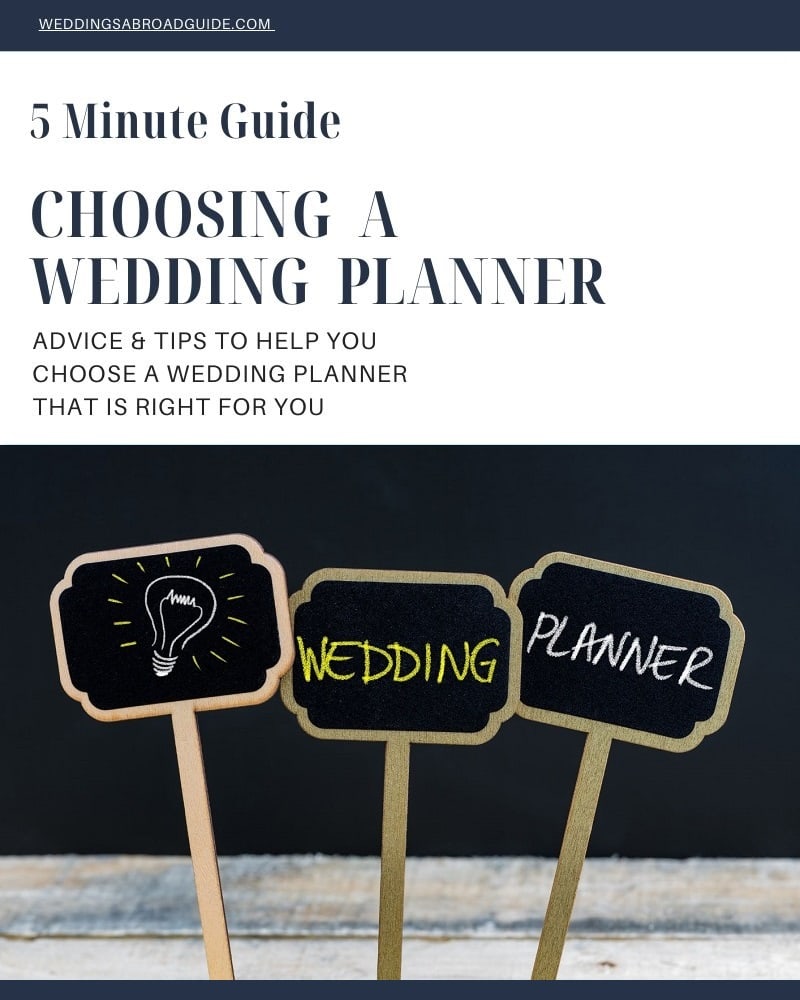 5 Minute Guide to Choosing a Destination Wedding Planner - Download