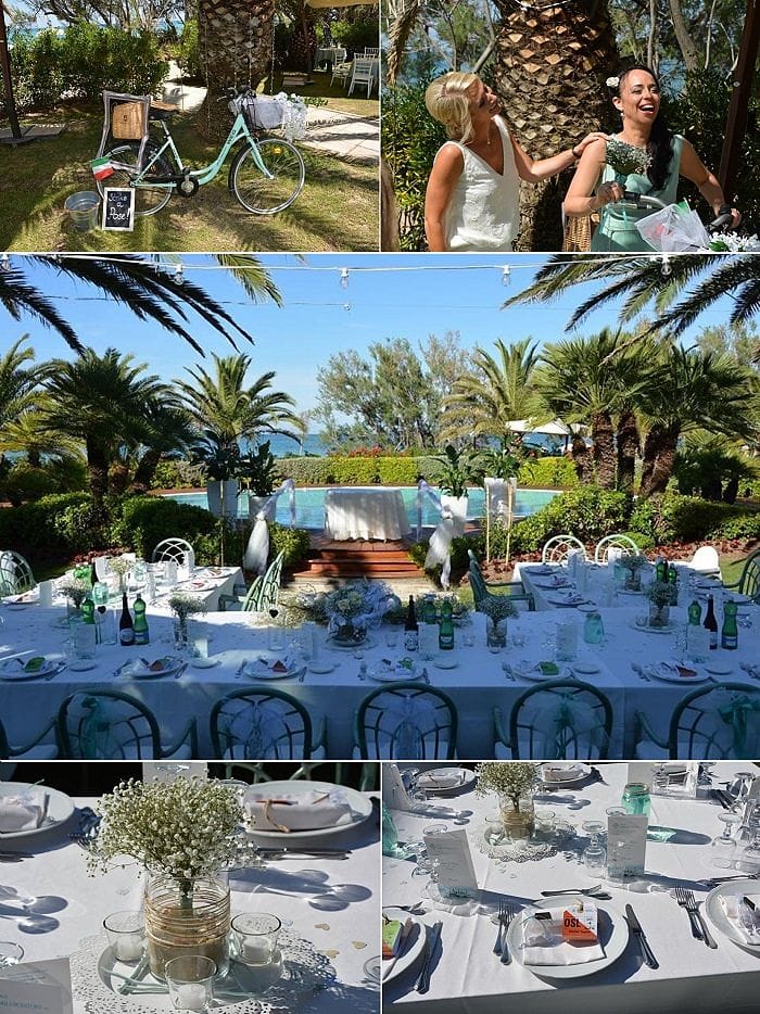 Venue Review Hotel Ambasciatori Pineto Aline & Chris's beach wedding in Italy