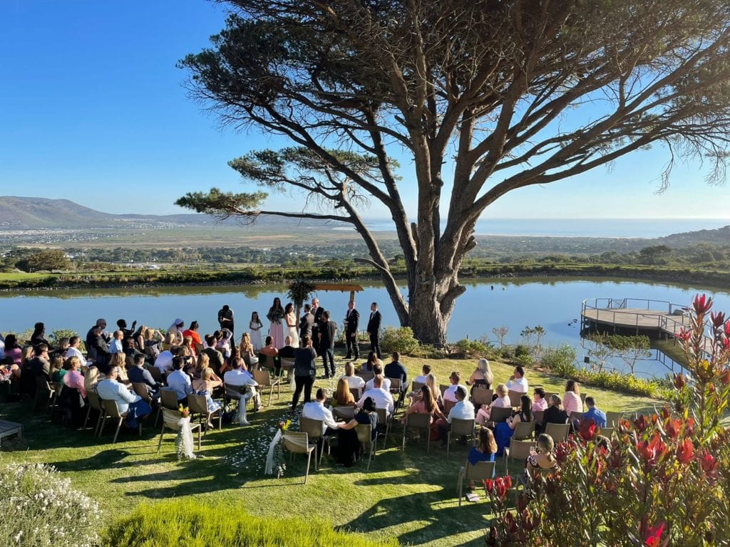 Cape Point Vineyards wedding