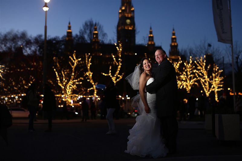 Erin & Danny's Winter Wedding in Vienna | Photograph - Horia Photography | Wedding Planner - High Emotion Weddings