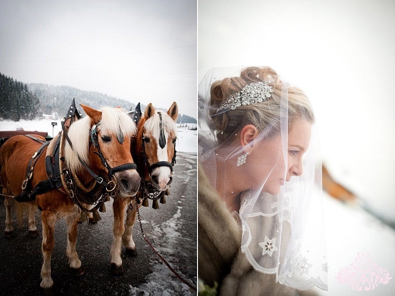 Kara & Ralph's Winter Wedding in Austria // Claire Morgan Photography