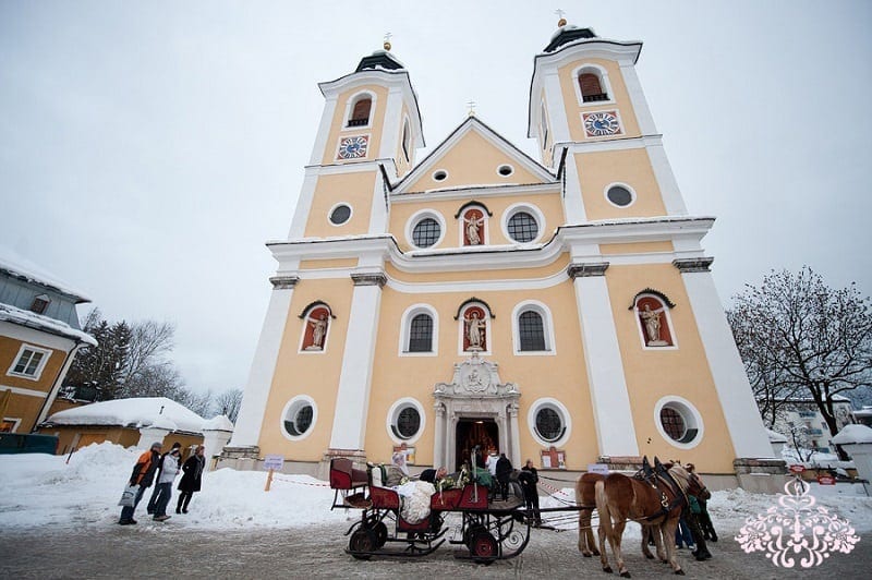 Kara & Ralph's Winter Wedding in Austria // Claire Morgan Photography