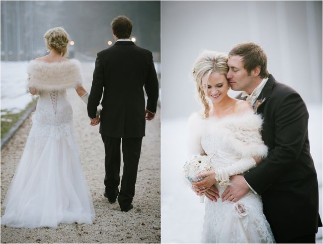 Lesley Ann & Tommy's Winter wedding in Austria // Schloss Prielau // Claire Morgan Photography