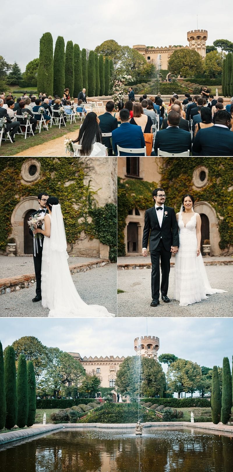 Cost of a Wedding in Spain a Guideline by Barcelona Brides -. Luxury Wedding Venue Castell de Sant Marcel Wedding - Melody & Alberto's Wedding Photography by And I Love You So