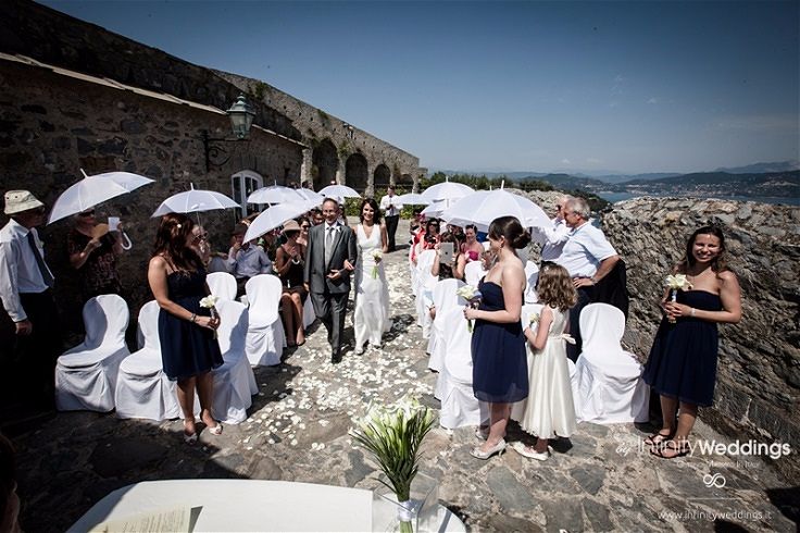 Real Wedding in Portovenere Hannah & Jeremy// Infinity Weddings & Events // Marco Migilianti
