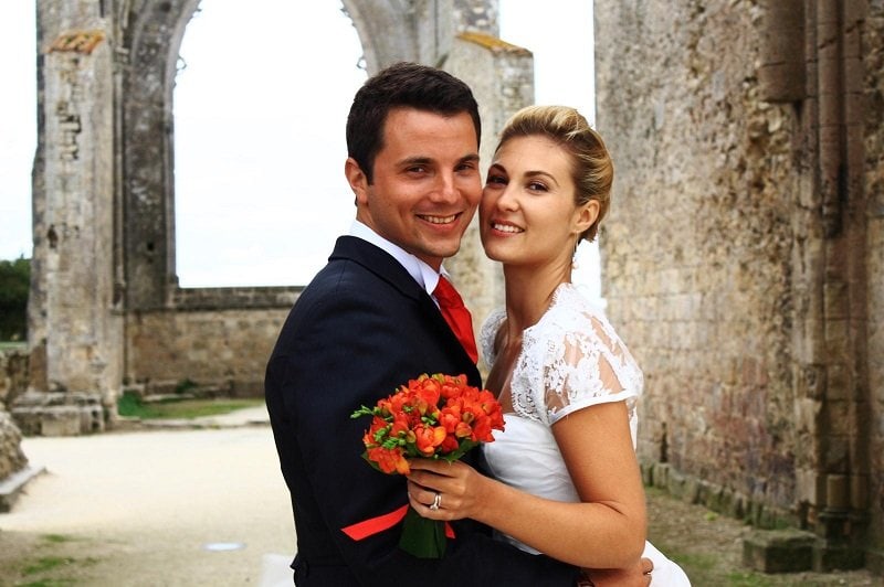 Stephanie & Benoit's wedding in France // Et Voila Weddings // Astrid Templier