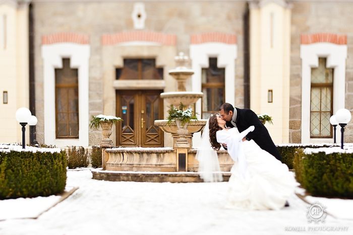 Tara & Ryan Winter Wedding // White Prague Wedding Agency // Rowell Photography