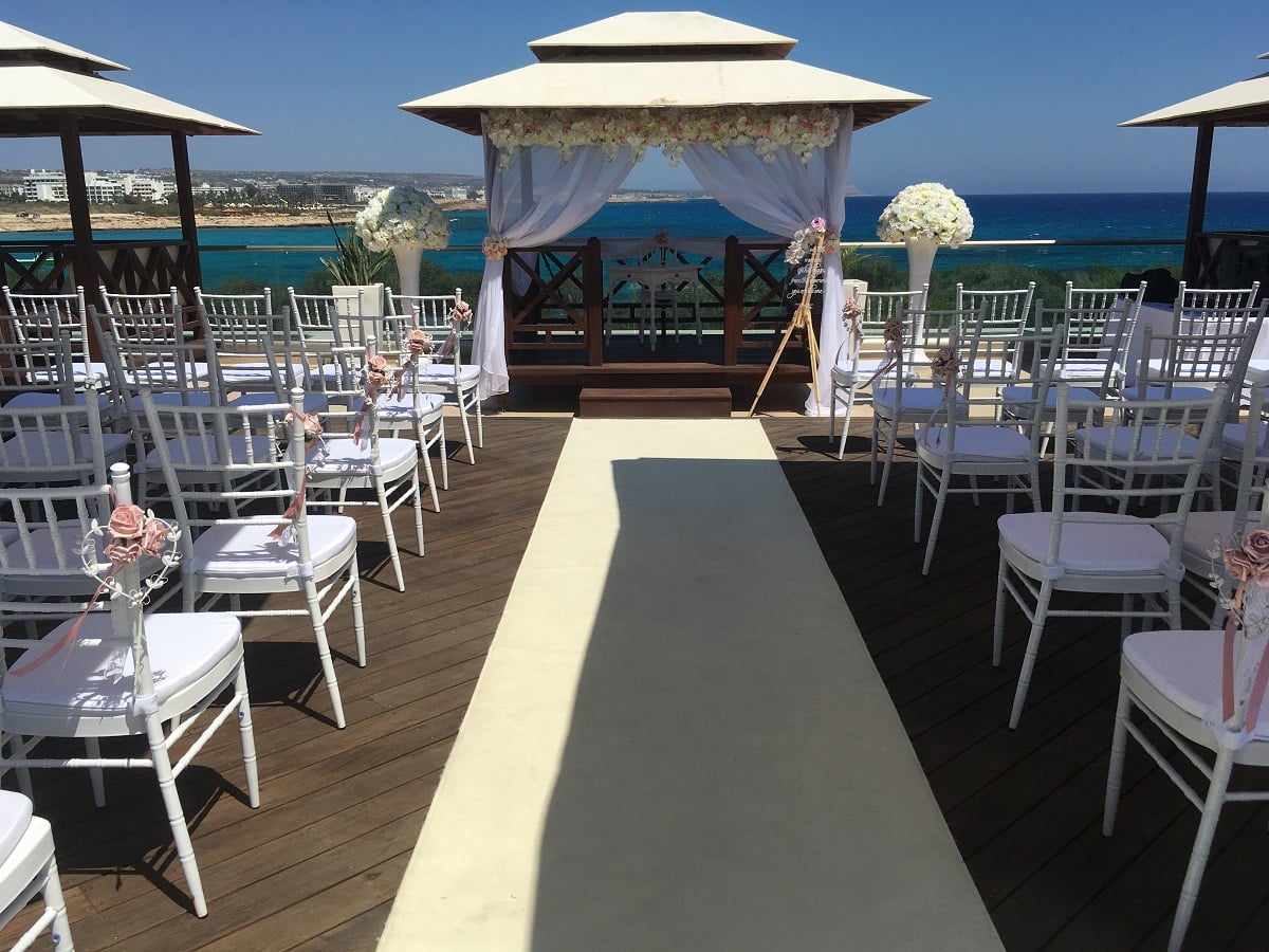 Asterias Beach Hotel Cyprus - Ayia Napa Wedding Venue member of the Destination Wedding Directory by Weddings Abroad Guide