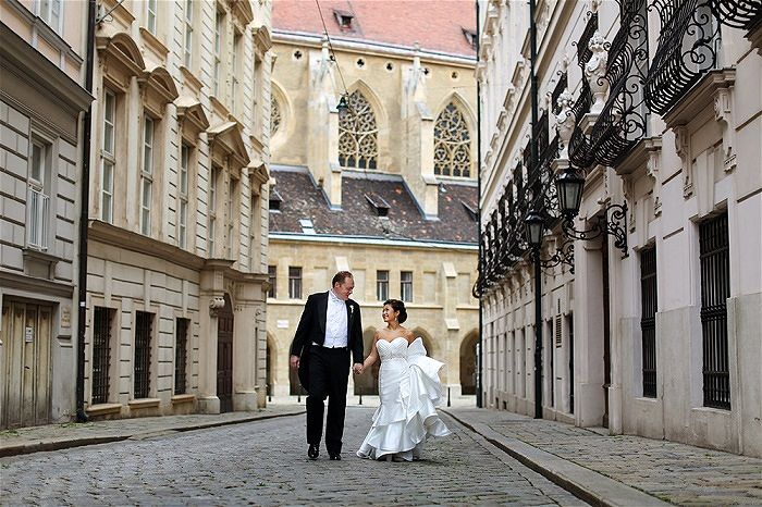 Britta & Graydon's Destination Wedding in Vienna Austria // Horia Photography Destination Wedding Photographer Austria // High Emotion Weddings - Planners Austria