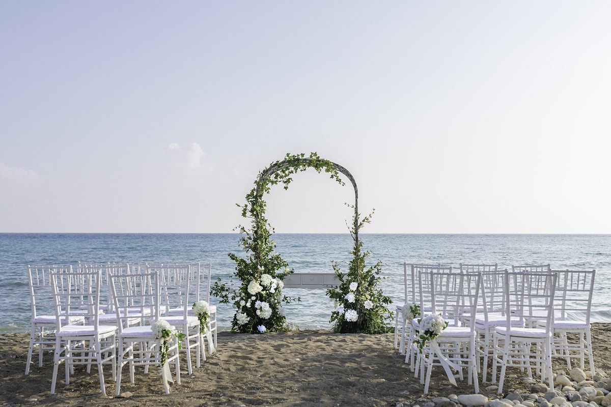Coral Residences Beach Wedding Venue Cyprus