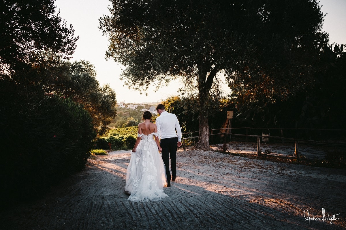 Real Wedding Abroad during Covid-19 - Daisy & Peter's Wedding in Crete during COVID-19 - Graham Hodgetts Photography