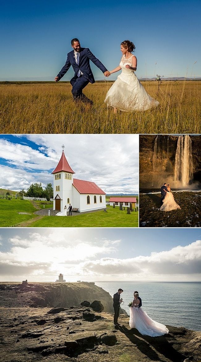 How to Get Married in Iceland - Destination Wedding Mini Guide, Including Best Time of Year, Popular Locations & Costs 