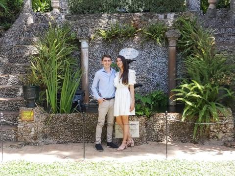 Gibraltar Botanical Gardens Wedding Antonella and Matt