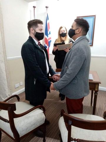 Same Sex Wedding in Gibraltar