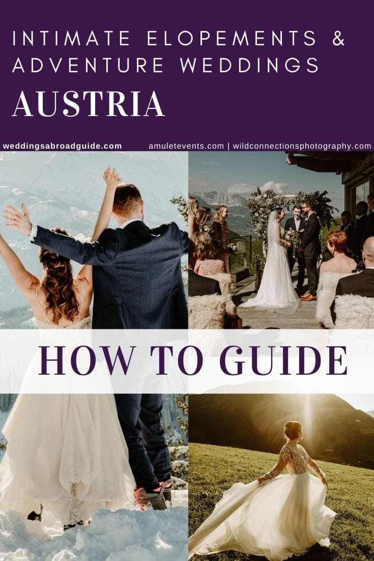 Getting Married in Austria Mini Guide- Small, Intimate Destination and Adventure Wedding Location in Europe - Amulet Weddings & Events Wild Connections Photography