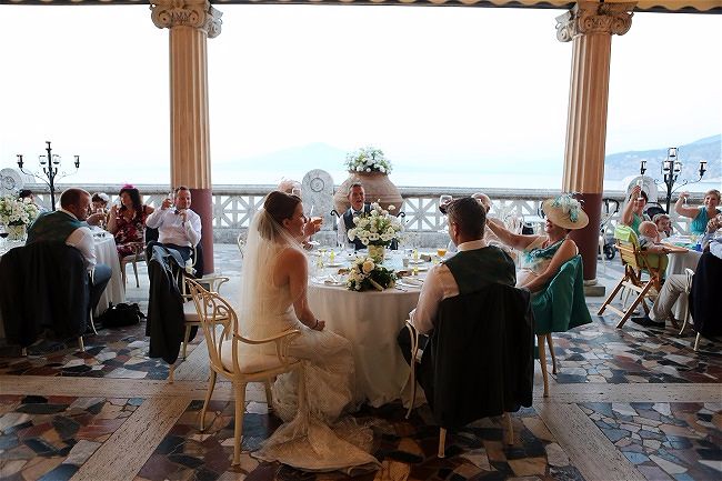 Katie & Sam's Autumn wedding in Sorrento Italy // Wedding at the Bellevue Syrene // Accent Events Italy // Francesco Quaglia
