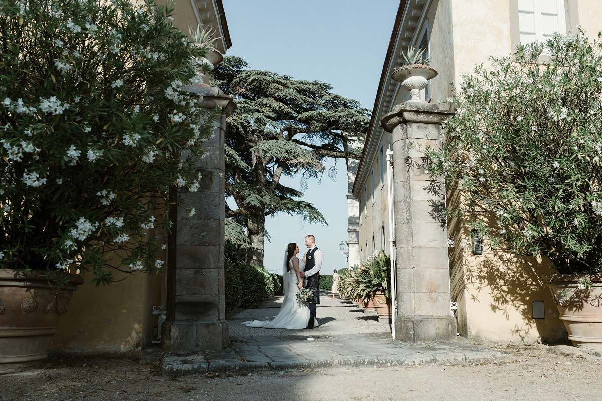 Kathryn & Ross - Real Destination Wedding in Lucca, Italy | Lamb Loves