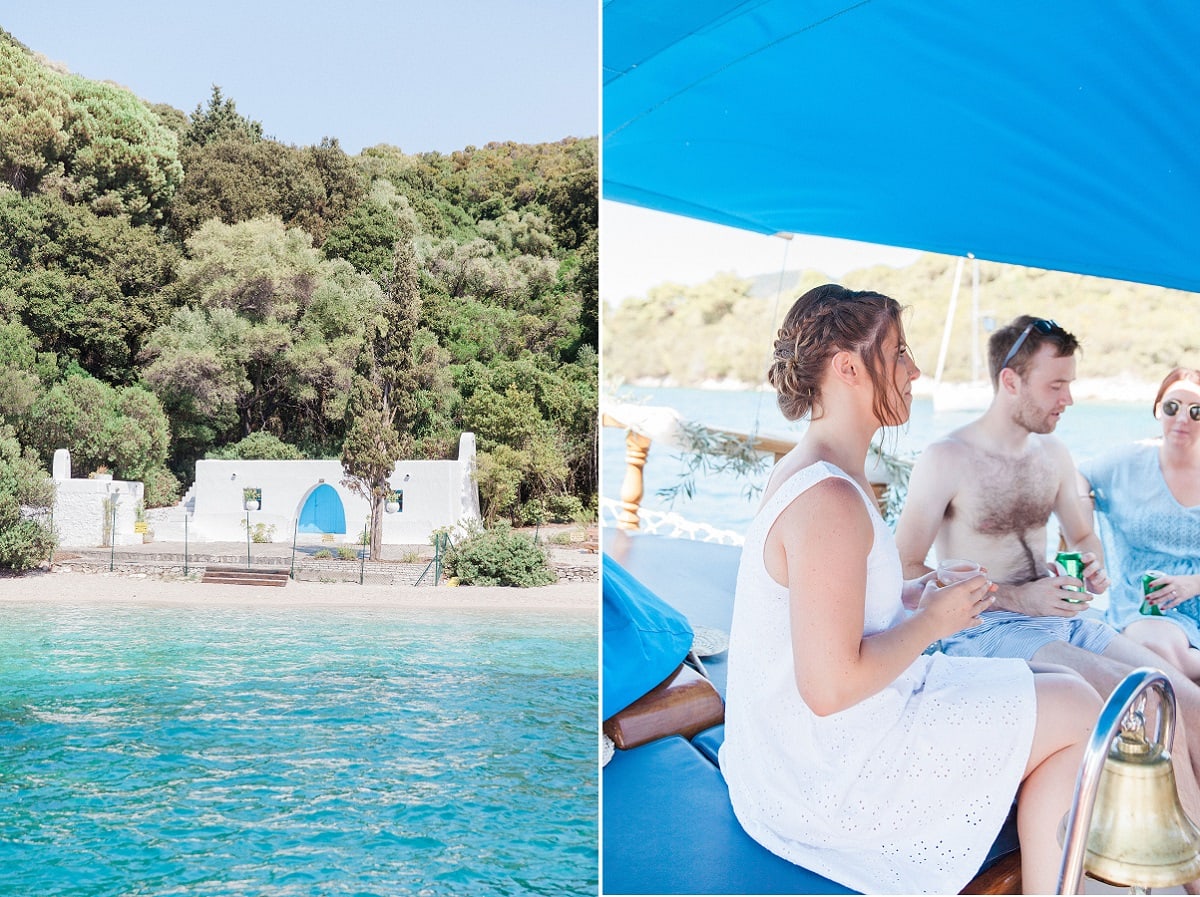 Connie & Rich's Fun Wedding Abroad in Greece | Planned by Lefkas Weddings | Maxeen Kim Photography | Lense2Lense Videography