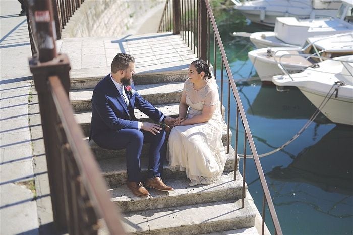 Louise & Matt organised their own chilled "treehouse" wedding in Zadar. Read their story & find out tips on how to plan a wedding in Croatia
