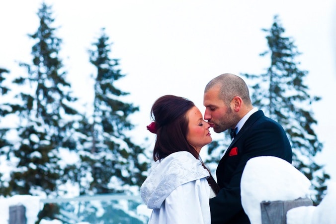 Lucie and Max: winter wedding in Austria // David Pullman Photography