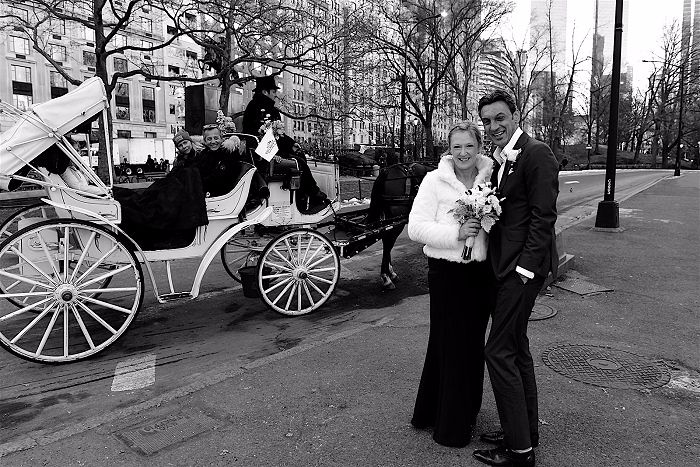 Joanne & Viktor's New York Winter Elopement / Photography by City Hall Photography 
