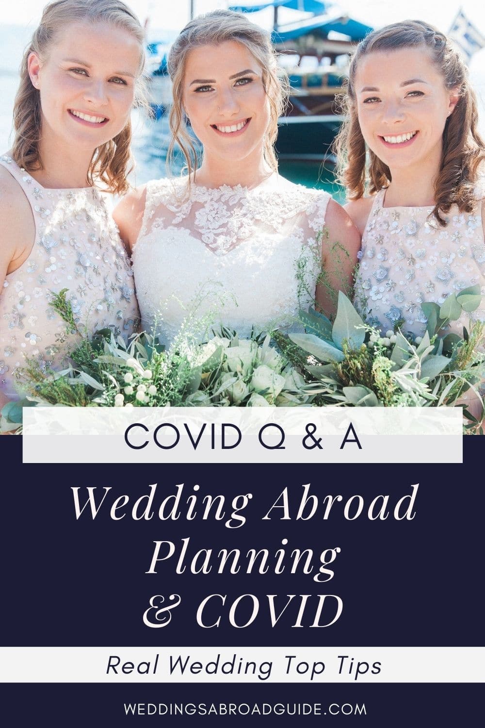 Real Wedding Abroad in Greece- Covid Q & A | Planned by Lefkas Weddings | Maxeen Kim Photography