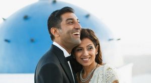Rita & Ajay's Indian Destination Wedding in Greece planned by MarryMe in Greece photography by Nikos Gogos videography by Artifact Project