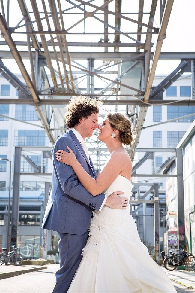Romance in the Industry // Styled Wedding Shoot Eindhoven Netherlands // Angela Hass Photography 