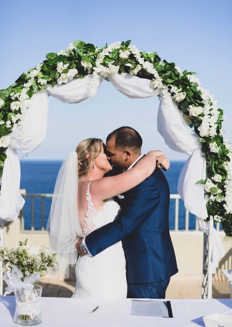 S & T's Intimate Wedding in Malta Real Wedding Cost Budget Breakdown | Planner: Perfect Weddings Malta