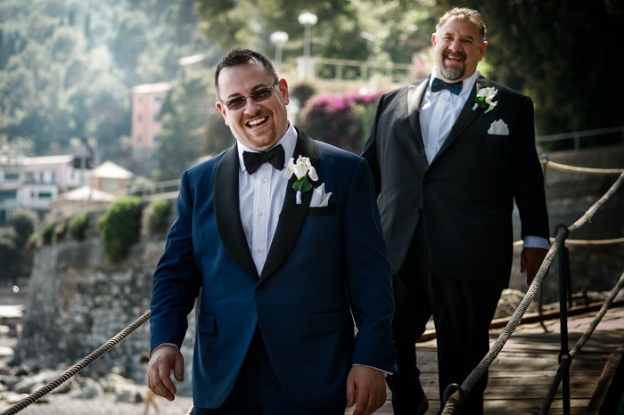 Joe & Joe's Same Sex Wedding on the Italian Riviera. Planned by Accent Events Photography by David Bastianon