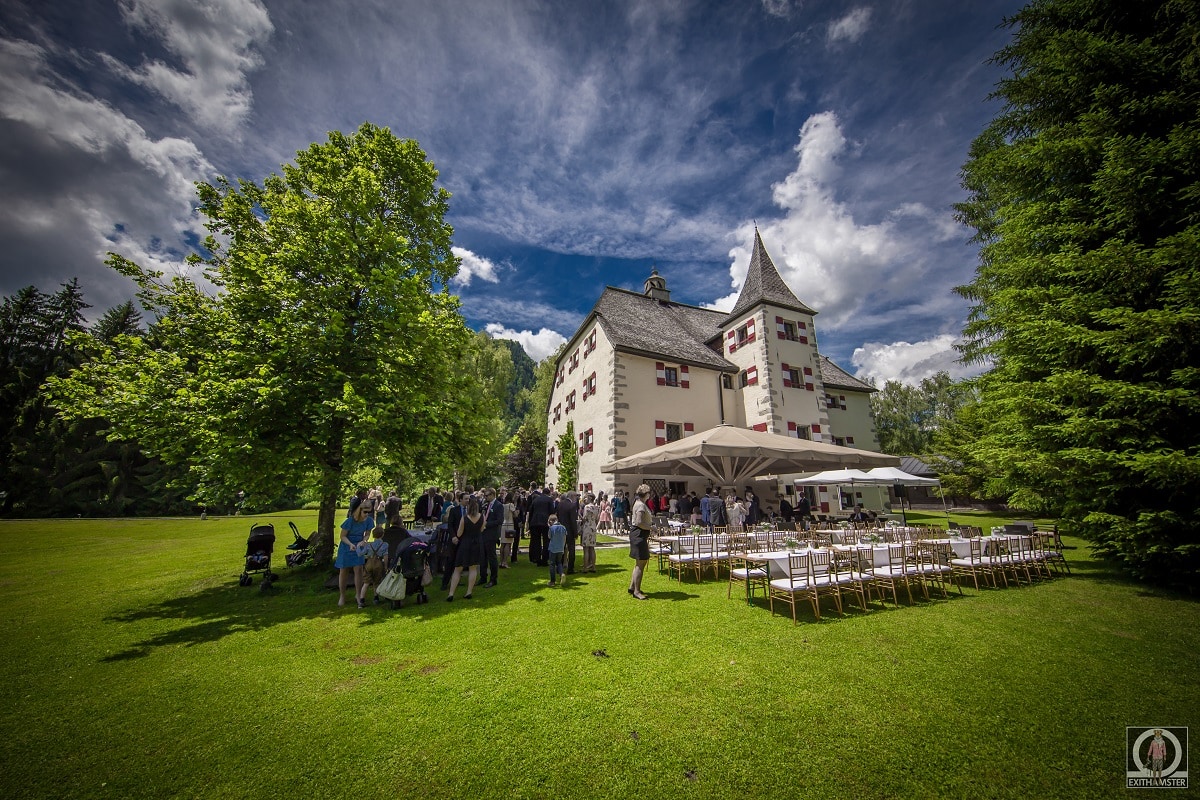 Schloss Prielau Castle Wedding Venue Zell am See Austria, member of the Destination Wedding Directory by Weddings Abroad Guide