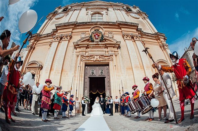 St Paul's Cathedral Mdina Malta Wedding Venue - Malta Destination Wedding Guide | Wed Our Way Wedding Planner Malta