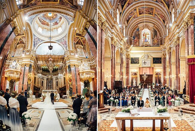St Paul's Cathedral Mdina Malta Wedding Venue - Malta Destination Wedding Guide | Wed Our Way Wedding Planner Malta