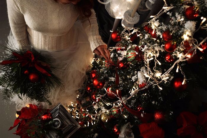 Christmas Themed Inspirational Wedding Shoot by Weddings by Sanya - Wedding Planner Greece