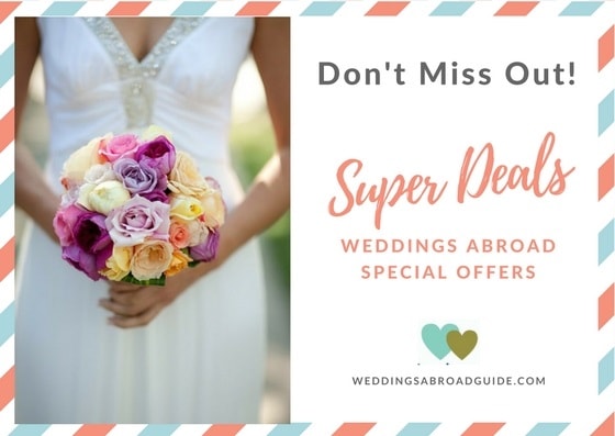Don't Miss Out on the Wedding Abroad Special Offers & Great Deals Exclusively for Our Visitors. weddingsabroadguide.com