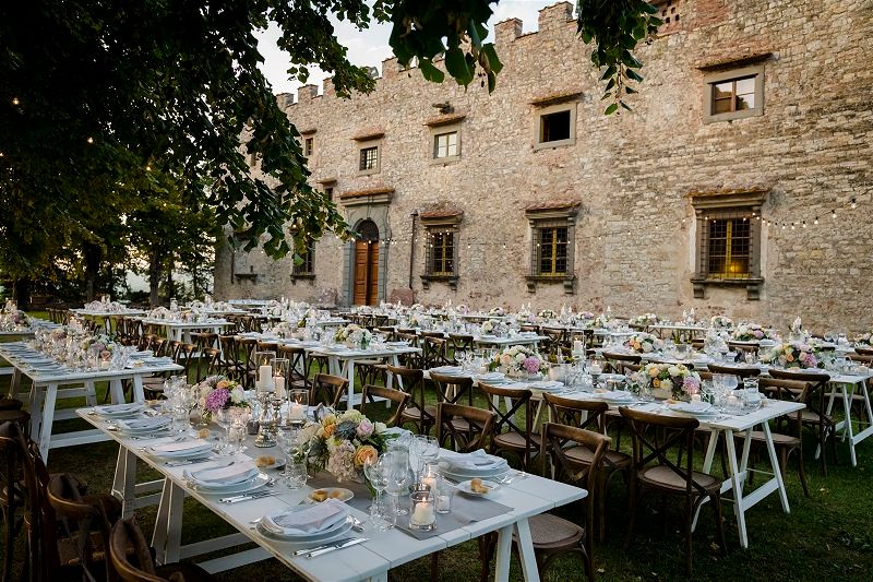 Chiara & Damian's Destination Wedding In Chianti - by WedinItaly Luxury Wedding Planners // Castello di Meleto // Carlo Carletti Photography